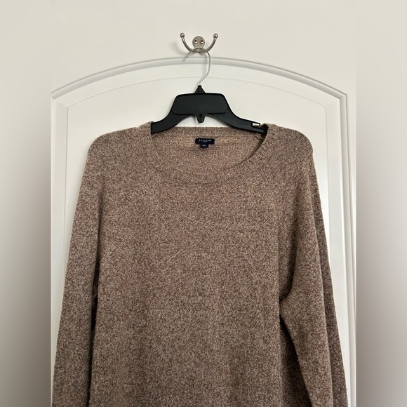 J. Crew Supersoft lambswool-blend crewneck sweater men’s size large fall preppy - Picture 4 of 13